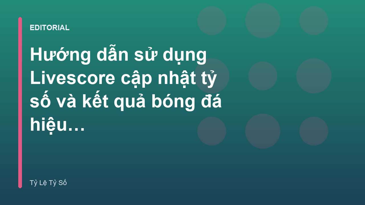 Giao diện theo dõi livescore ket qua bong da trực tuyến